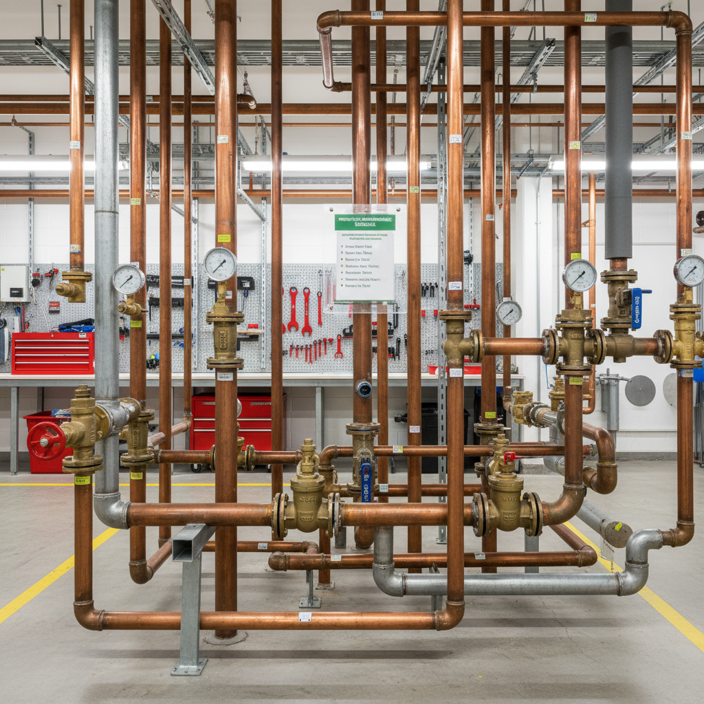 Commercial plumbing infrastructure